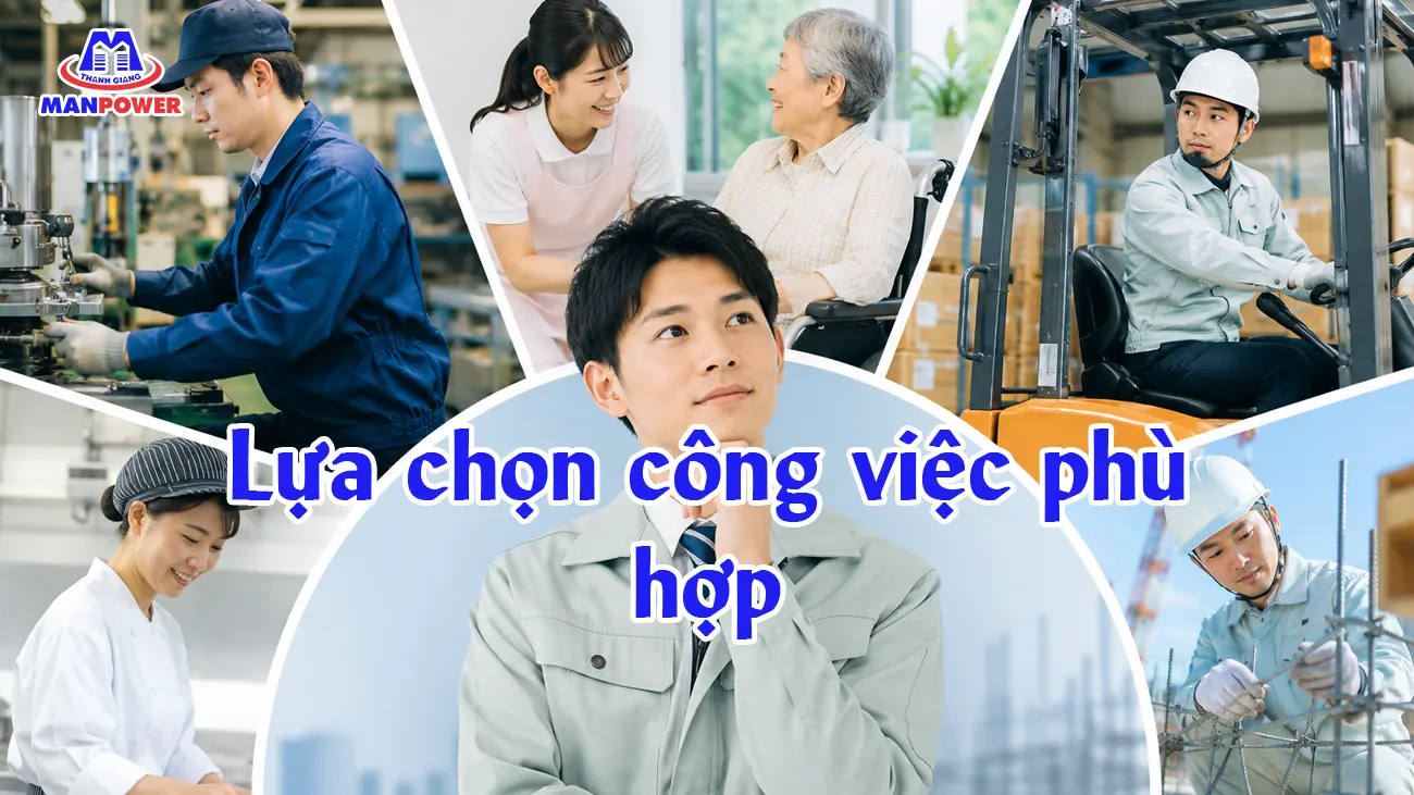Lựa chọn công việc phù hợp