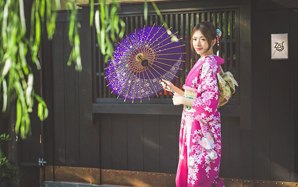 trang phục kimono nhật bản