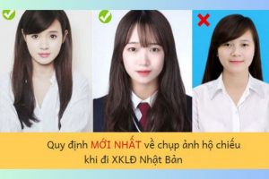 Chụp ảnh hộ chiếu đi Nhật – “Cập nhật” quy định mới nhất