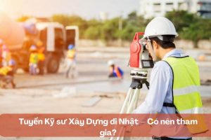 Tuyển Kỹ sư Xây Dựng đi Nhật – Có nên tham gia?