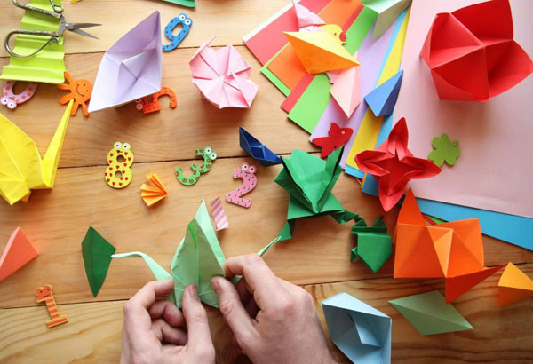Hình nền Mô Hình Origami Nền Dễ Thương Origami Mô Hình Nền Hoạt Hình đáng  Yêu Màu Xanh Da Trời Background Vector để tải xuống miễn phí  Pngtree