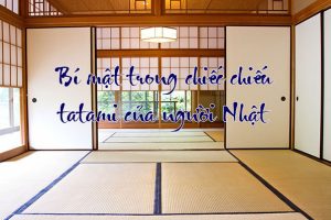 Chiếu Tatami và văn hóa ứng xử trong phòng của người Nhật