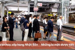 Văn hóa xếp hàng Nhật Bản – Những bí mật được tiết lộ