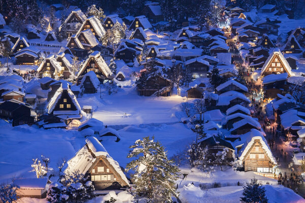 làng cổ Nhật Bản