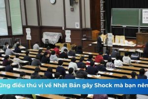 Những điều thú vị về Nhật Bản gây Shock mà bạn nên biết