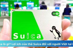 Suica là gì? Lợi ích của thẻ Suica đối với người Việt tại Nhật