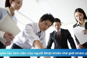 Nguyên tắc làm việc của người Nhật khiến thế giới khâm phục