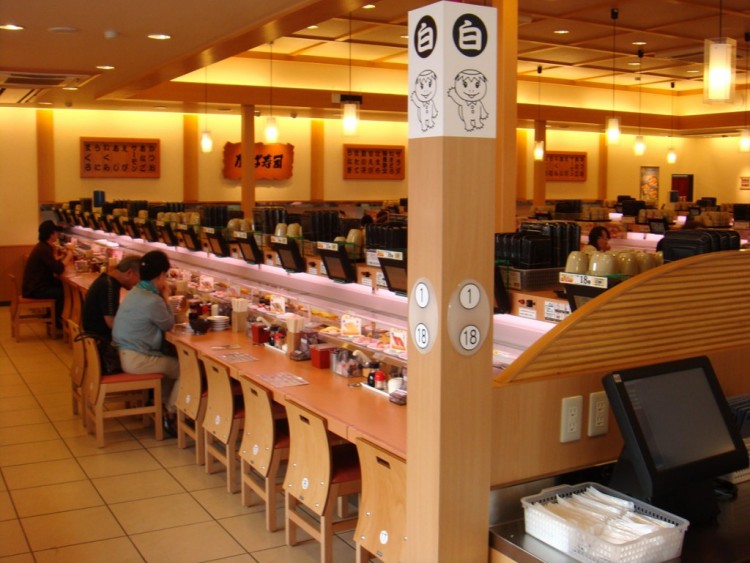 Làm việc trong các nhà hàng, quán Sushi tại Nhật