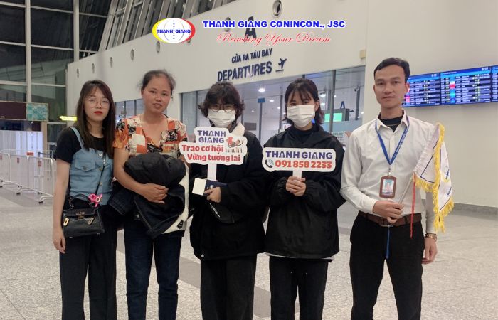 Chuyên bay thần tốc - Học viên Thanh Giang lên đường tới Nhật Bản đơn nhà hàng khách sạn