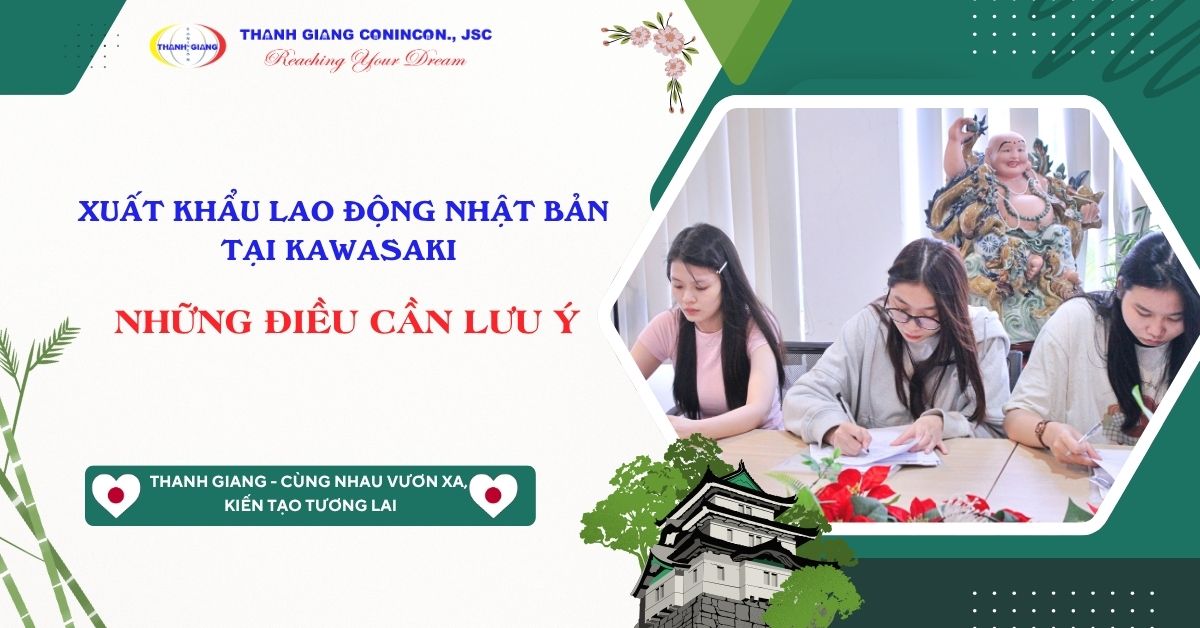 Xuất khẩu lao động Nhật Bản tại Kawasaki