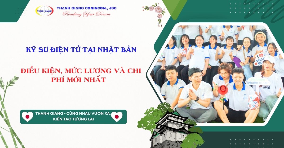 Kỹ sư điện tử tại Nhật Bản