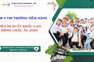 Xuất khẩu lao động Châu Âu 2026 – Top 5 thị trường tiềm năng nên đi