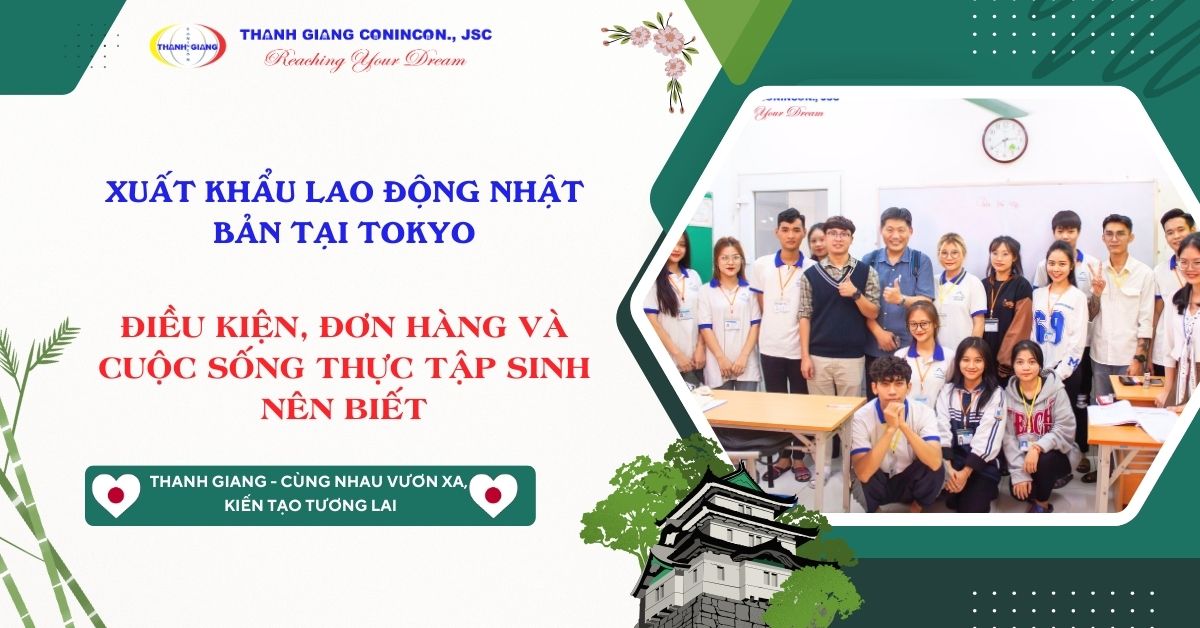 Xuất khẩu lao động Nhật Bản tại Tokyo