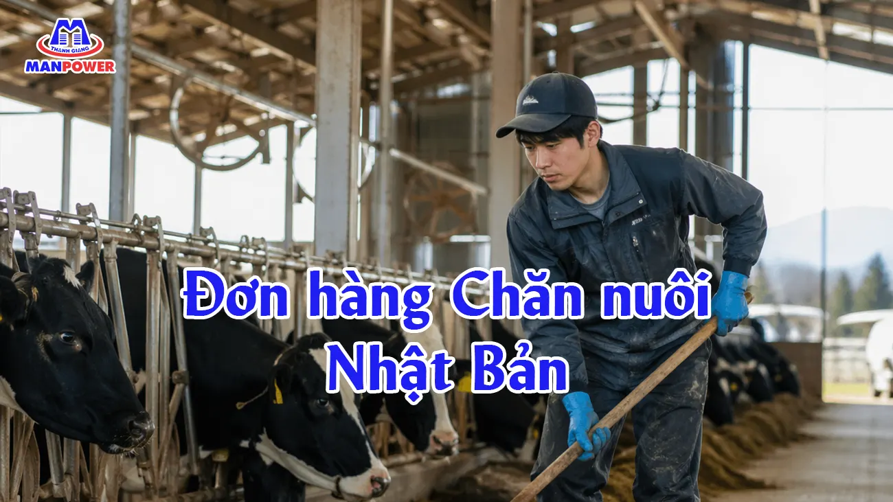Đơn hàng Chăn nuôi Nhật Bản