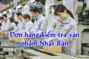 Đơn hàng kiểm tra sản phẩm Nhật Bản: Lộ trình đi nhanh, việc ổn định, thu nhập tốt