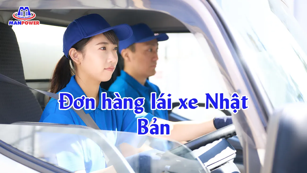 Đơn hàng lái xe Nhật Bản