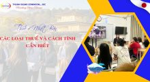 Thuế ở Nhật Bản – Các loại thuế và cách tính cần biết