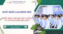 Xuất khẩu lao động Đức 2026 – Điều kiện, chi phí, mức lương và ngành nghề mới nhất