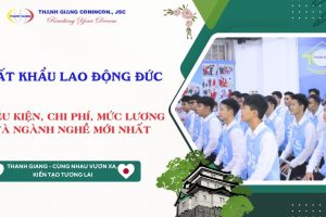 Xuất khẩu lao động Đức 2026 – Điều kiện, chi phí, mức lương và ngành nghề mới nhất