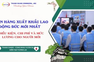 Đơn hàng xuất khẩu lao động Đức mới nhất 2026 – Điều kiện, chi phí và mức lương cho người mới