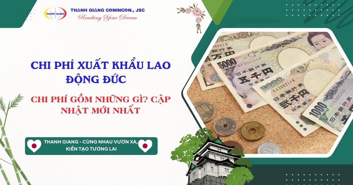 Chi phí xuất khẩu lao động Đức