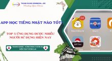 App học Tiếng Nhật nào tốt? Top 5 ứng dụng được nhiều người sử dụng hiện nay