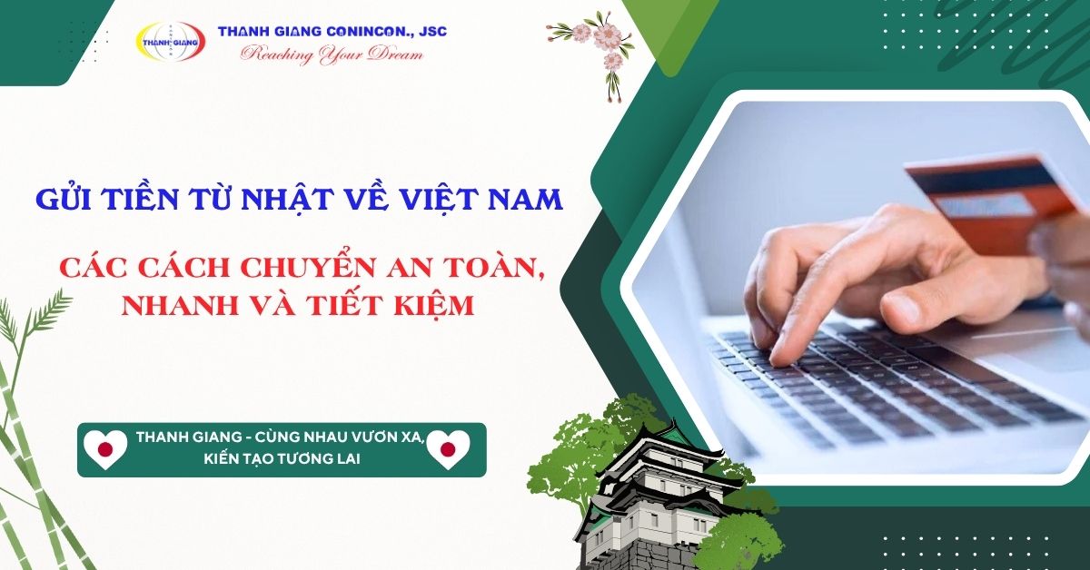 Gửi tiền từ Nhật về Việt Nam