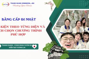 Bằng cấp đi Nhật – Điều kiện theo từng diện và cách chọn chương trình phù hợp