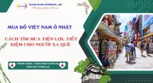 Mua đồ Việt Nam ở Nhật – Cách tìm mua tiện lợi, tiết kiệm cho người xa quê