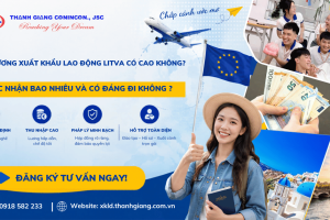 Mức lương xuất khẩu lao động Litva có cao không? Thực nhận bao nhiêu và có đáng đi không ?