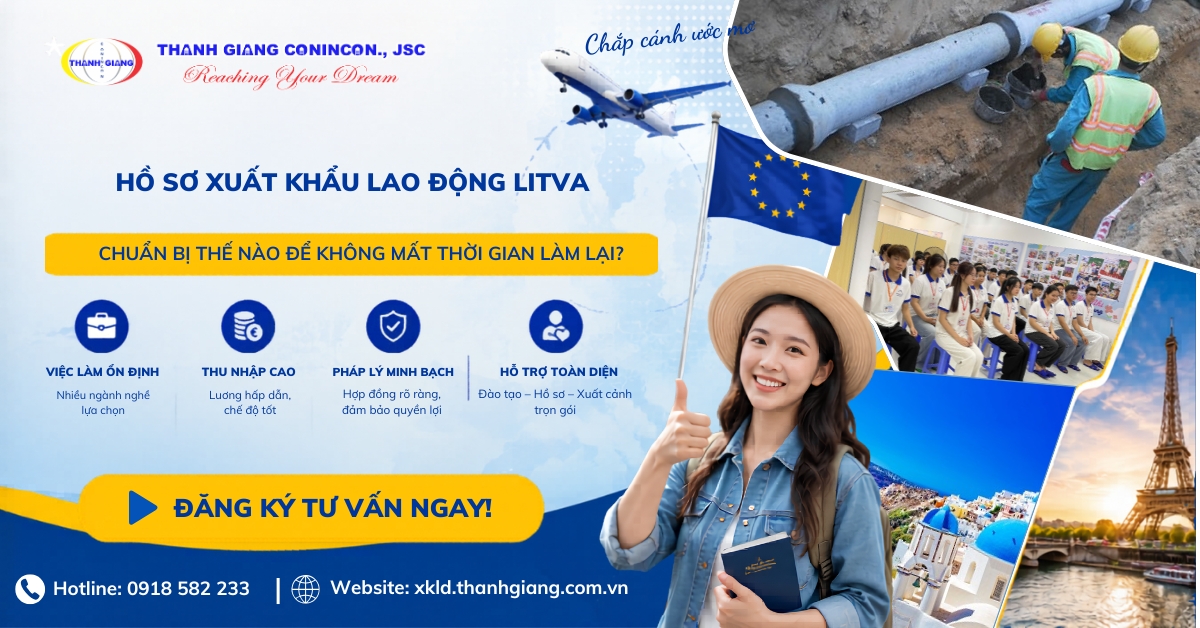 Hồ sơ xuất khẩu lao động Litva