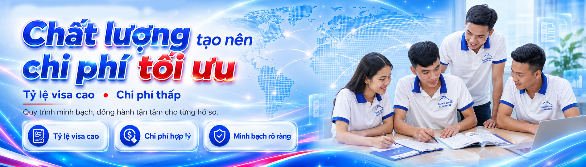 Xuất khẩu lao động Thanh Giang Conincon.,jsc Banner xkld thanh Giang
