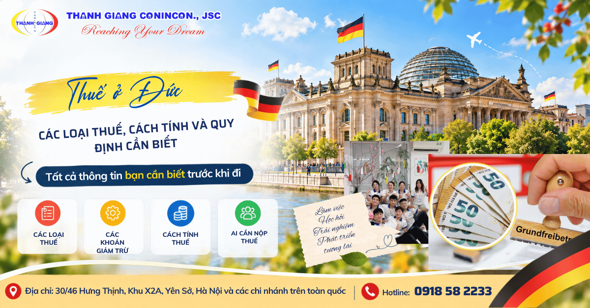 Thuế ở Đức - Các loại thuế, cách tính và quy định cần biết 1 Thuế ở Đức