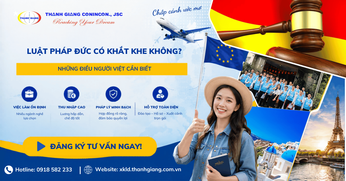 Luật pháp Đức có khắt khe không? Những điều người Việt cần biết 1 Luật pháp Đức