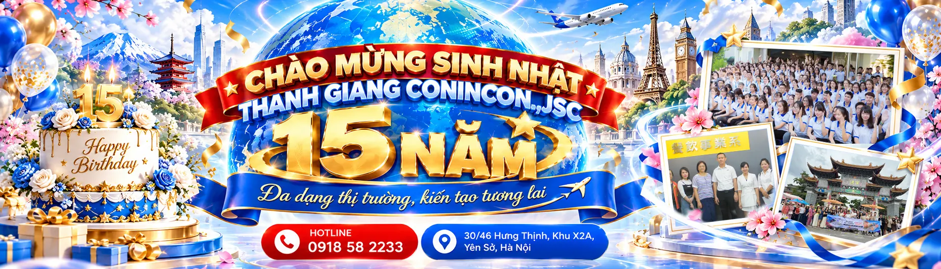 Xuất khẩu lao động Thanh Giang Conincon.,jsc banner thanh giang sn
