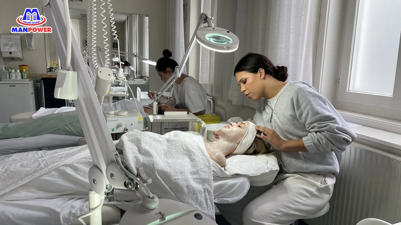 ngành làm đẹp xuất khẩu lao động