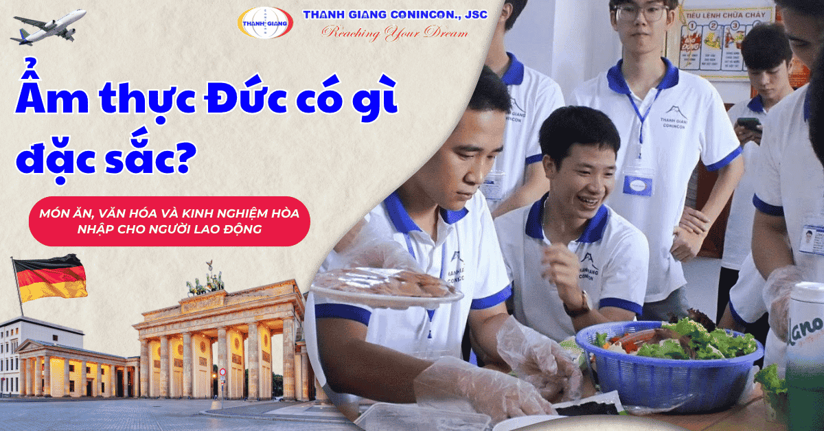Ẩm thực Đức có gì đặc sắc? Món ăn, văn hóa và kinh nghiệm hòa nhập cho người lao động 1 Ẩm thực Đức