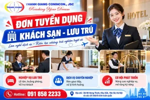 Đơn hàng 7 CROTT03-A (NHÂN VIÊN BẢO TRÌ + TẠP VỤ KHÁCH SẠN Ở CROATIA)