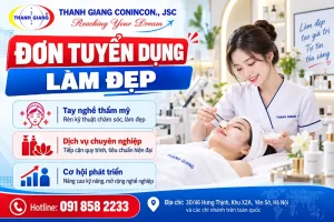 UAETT02 - TUYỂN NHÂN VIÊN LÀM ĐẸP - TUYỂN TẠI VIỆT NAM 3 UAETT02 – TUYỂN NHÂN VIÊN LÀM ĐẸP – TUYỂN TẠI VIỆT NAM