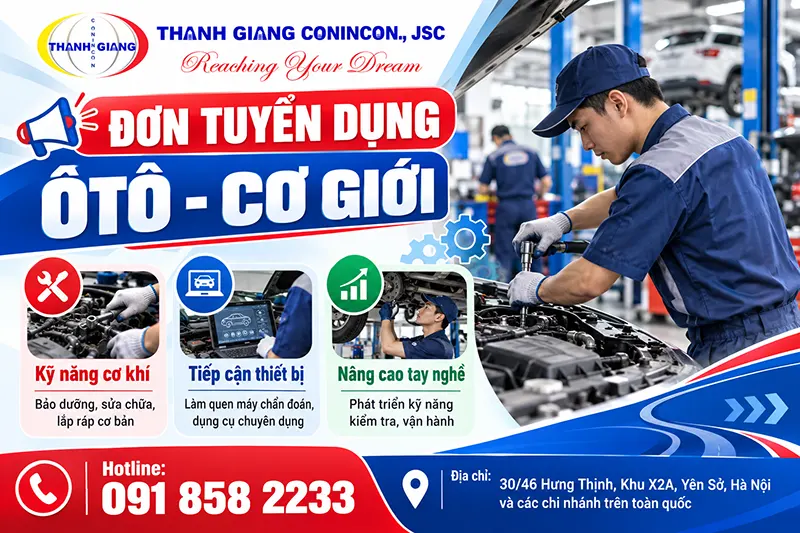 KNNV6467 - BẢO DƯỠNG Ô TÔ (IBARAKI) - TUYỂN TẠI NHẬT và VIỆT NAM 1 oto cơ giới