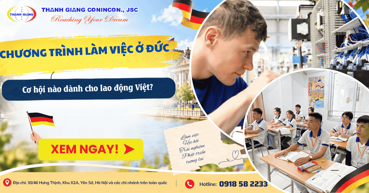 Chương trình làm việc ở Đức - Cơ hội nào dành cho lao động Việt? 1 Chương trình làm việc ở đức