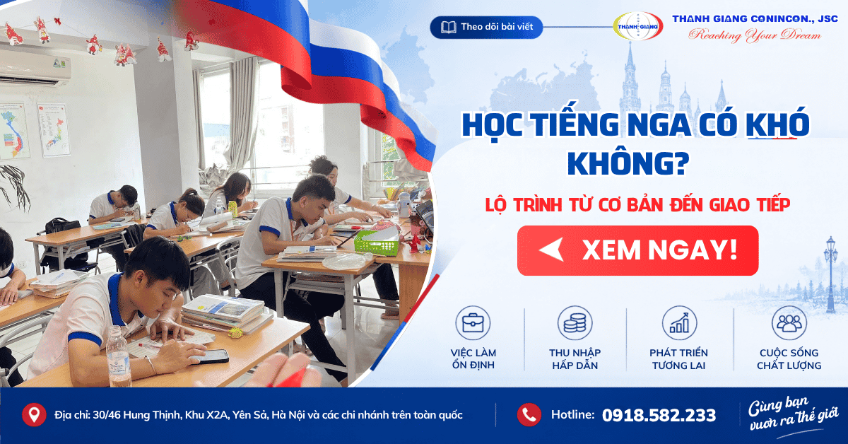Học tiếng Nga có khó không? Lộ trình từ cơ bản đến giao tiếp 1 Học tiếng Nga